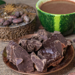 Peruwiańskie ceremonialne surowe kakao w bryłach